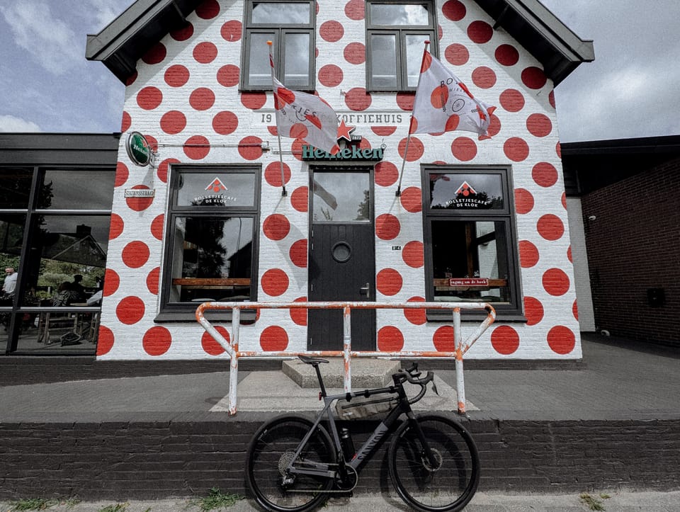 Op de fiets